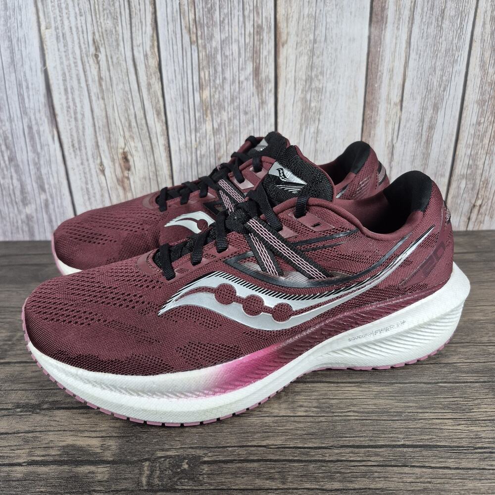 Saucony Triumph 20 Running Shoes Women's Sz 11.5 W Sundown Rose (VGC)